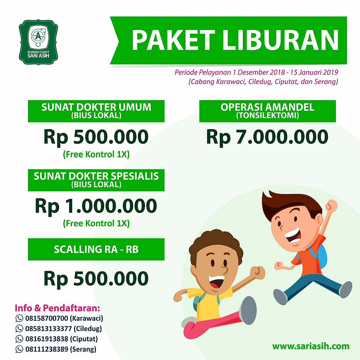 promo desember liburan